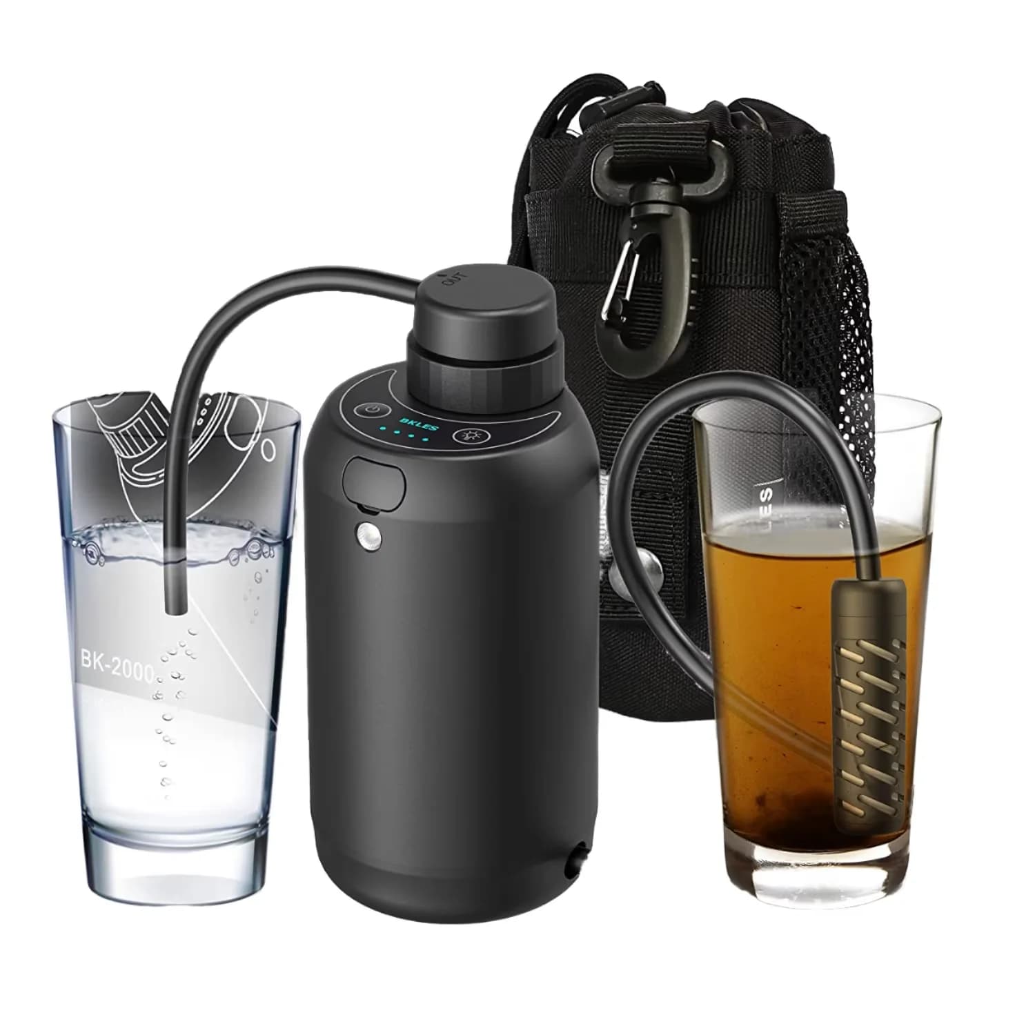 Electric Water Purifier for Outdoor 5 Stages Filter Survival 0.01 Microns Camping  Water FiltersMinimum order of 500 pieces