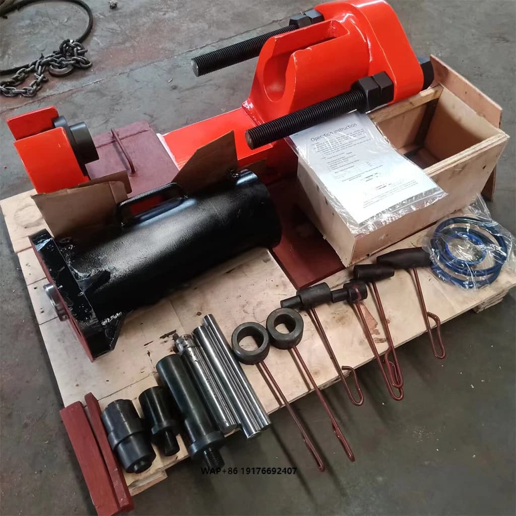 Portable 80T-200T Hydraulic Track Link Pin Press All Models Bulldozer Excavator Pump Parts for Construction Machinery on Sale