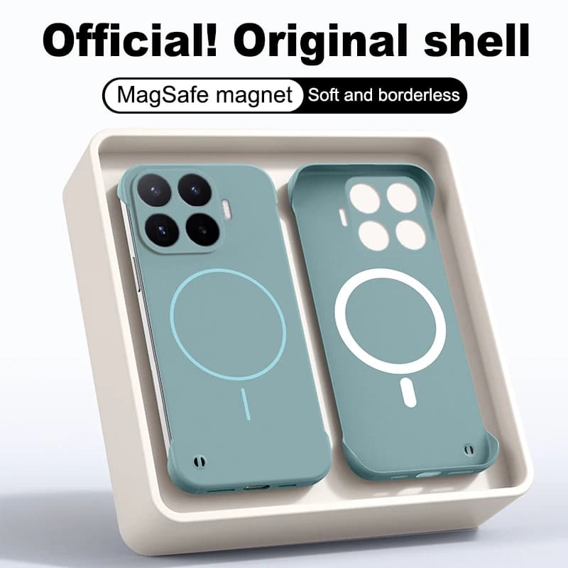 Luxury Thin Magnetic Phone Cases for Xiaomi 17T 15T Pro 5G 17TPro 15TPro 5G Shockproof Hard Frameless Original Back Cover Fundas