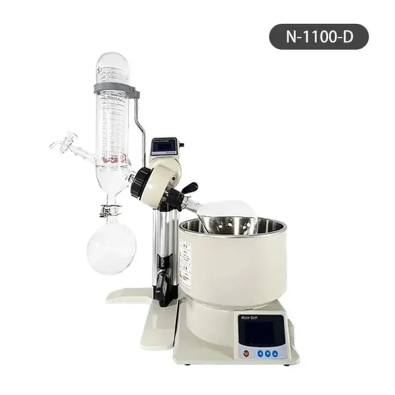 1.5kw 1L Rotary Evaporator RE-201 Lab Vacuum Distillation Purification Crystallization Apparatus for Scientific Research