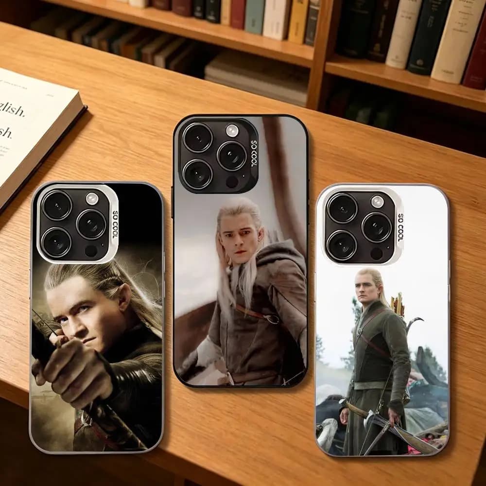 L-Legolas the L-Lord of the R-Rings Phone Case For iPhone 17,16,15,14,13,12,11Plus Pro Max XS,gloss black Cover