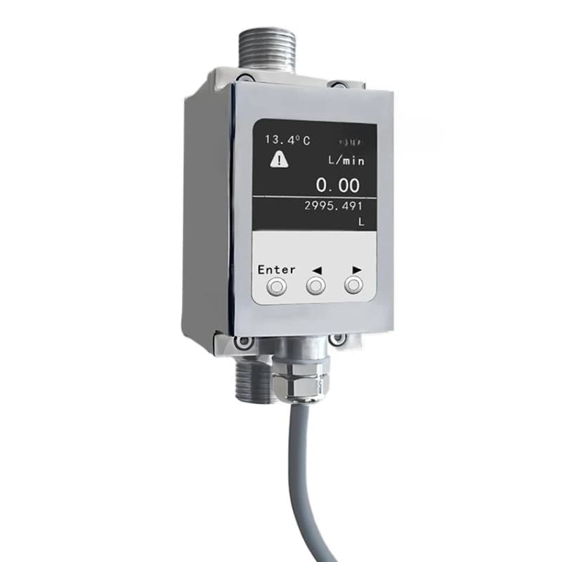 Compact electromagnetic flowmeter, small diameter low flow rate micro liquid flowmeter