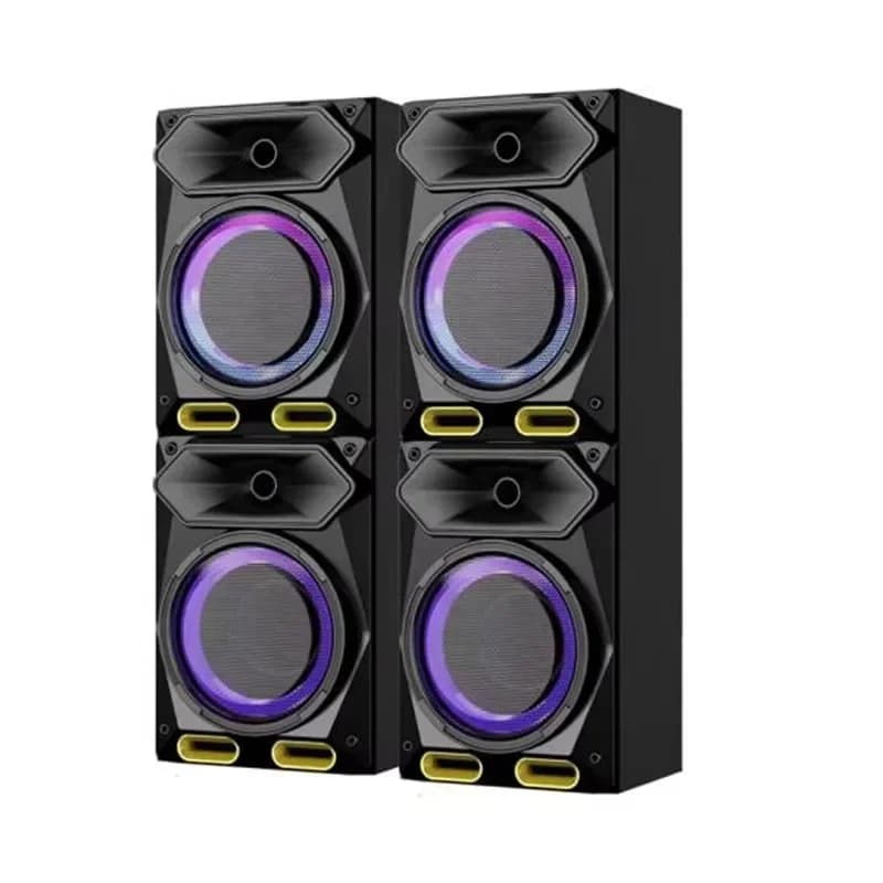 Speaker 2.0 Active and Passive LED Light Karaoke Speaker