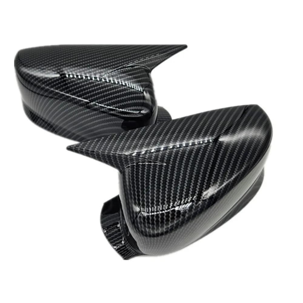 Carbon Fiber Design Rearview Side Mirror Fit for Accord 9 Seris , Bull Horn Demon Ear Shell Rearview Mirror Cover, Accord Part