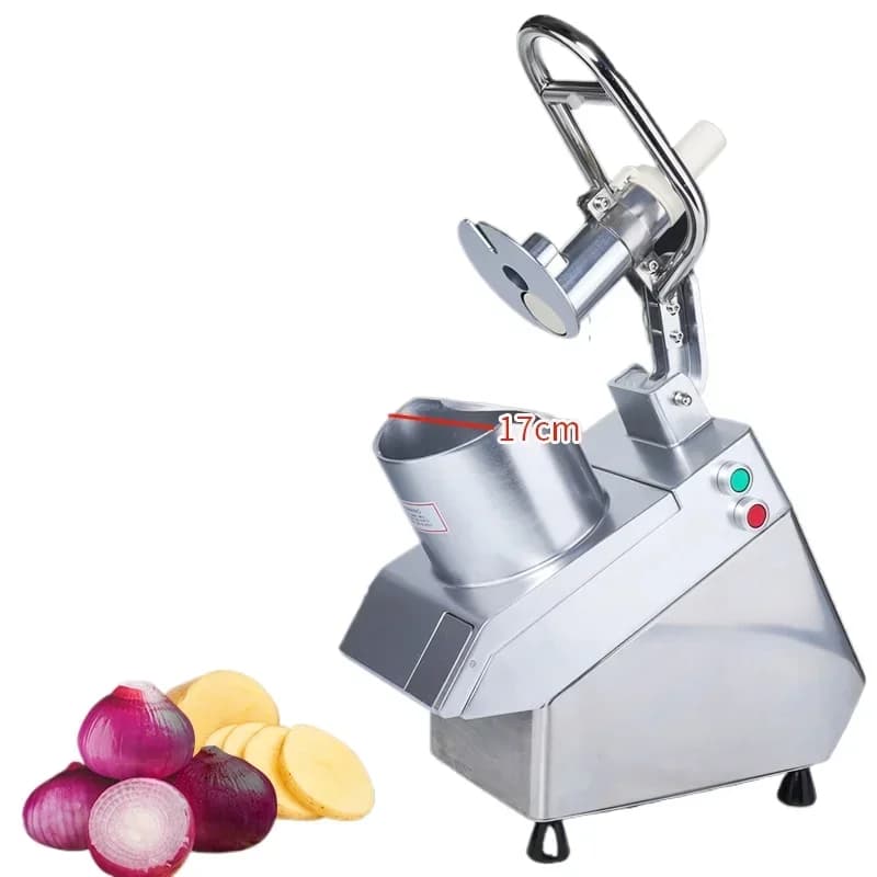 Electric vegetable cutter Commercial multi-functional canteen kindergarten automatic vegetable cutter Slicing, shredding