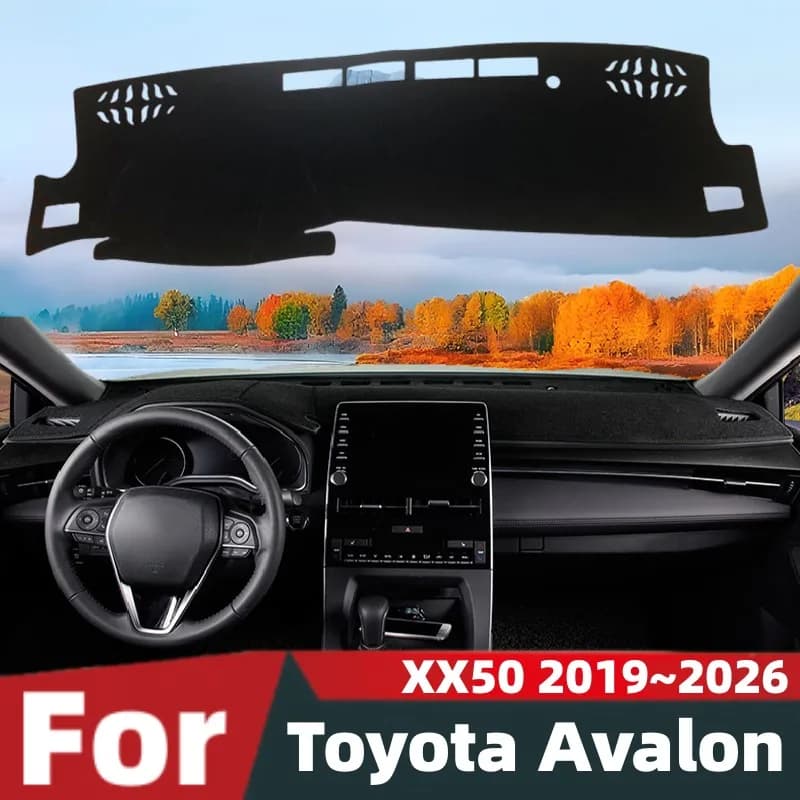 For Toyota Avalon XX50 2019 2020 2021 2022 2023 2024 2025 2026 Car Dashboard Sun Shade Anti-UV Carpet Protective Mat Accessories