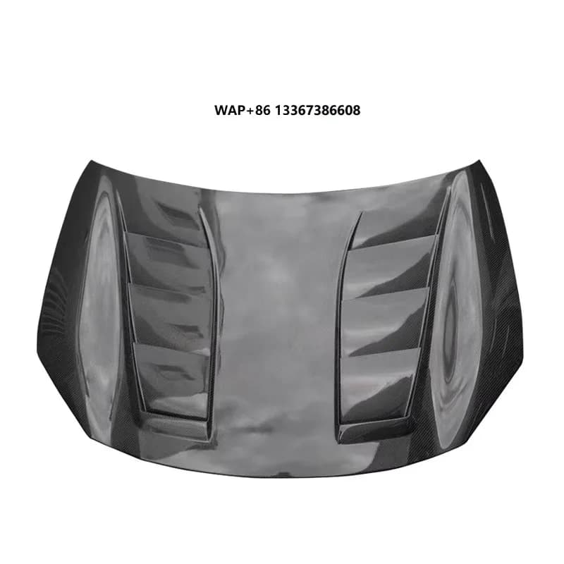 Real Carbon Fiber Hood Designed for GR86 BRZ of the WCD Style Car Front Engine Bonnet 2021+