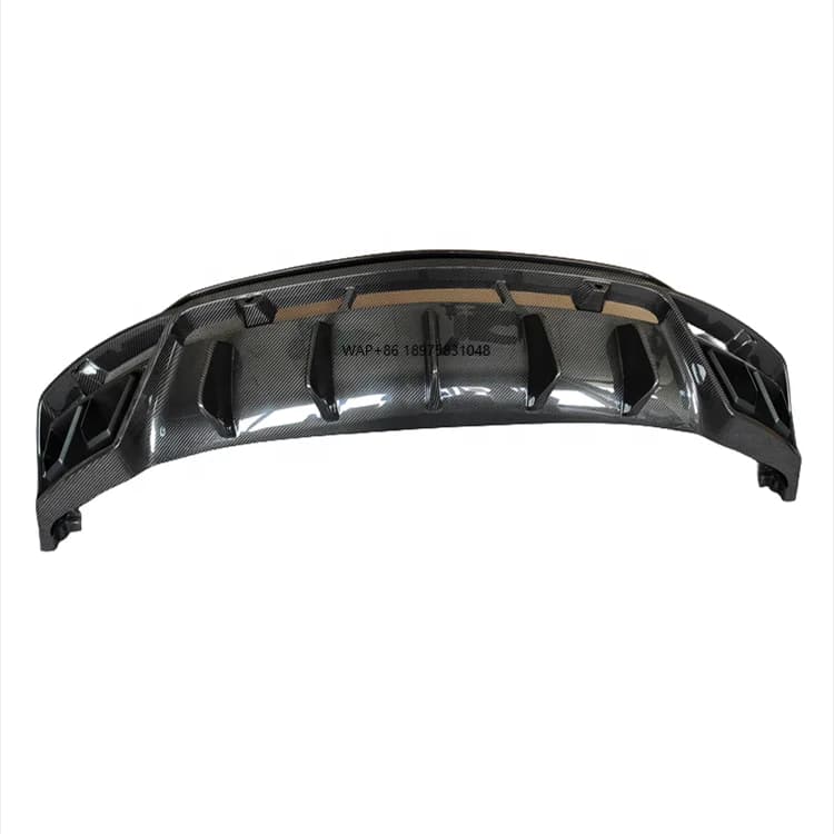 High-quality M-style Carbon Fiber Rear Diffuser Front Lip Side Skirt Hood Spoiler Fender Suitable for Body Kit