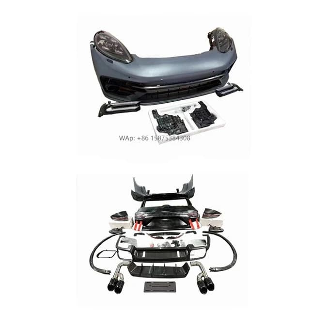 For the Bumper Headlight and Rear Light of the 970 Model Have Been Upgraded to the 971 Kit