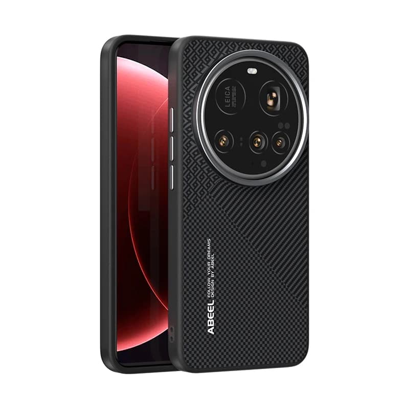 For Xiaomi 15 Ultra Case Magsafe Slim Rigid Magnetic Wireless Charging Carbon Fibre Ecology Leather Case Cover Metal Lens Etui