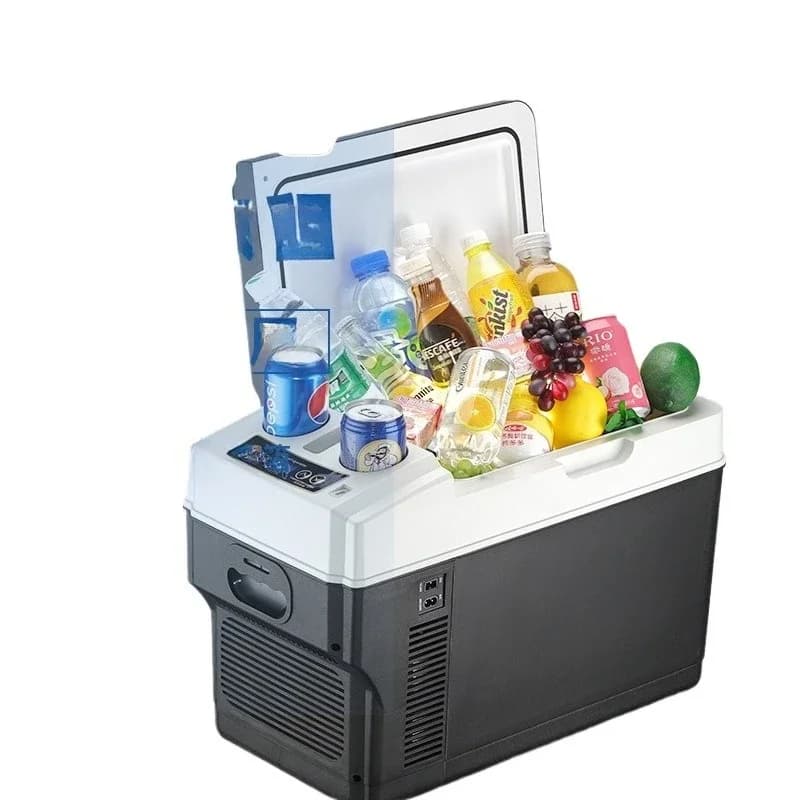 Car small refrigerator mini car home dual-purpose small dormitory home refrigeration large truck car 12v24v