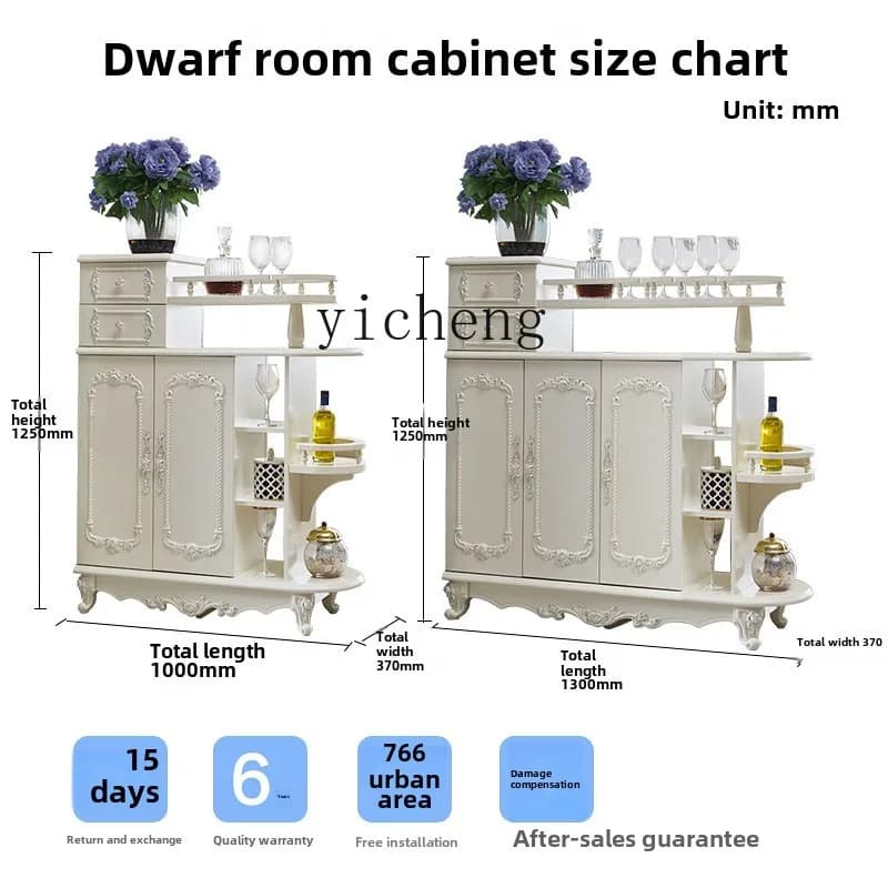 H3-23   Entrance Cabinet Shoe Cabinet Integrated Household Room Cabinet Entry White Door Entry Living Room Partition