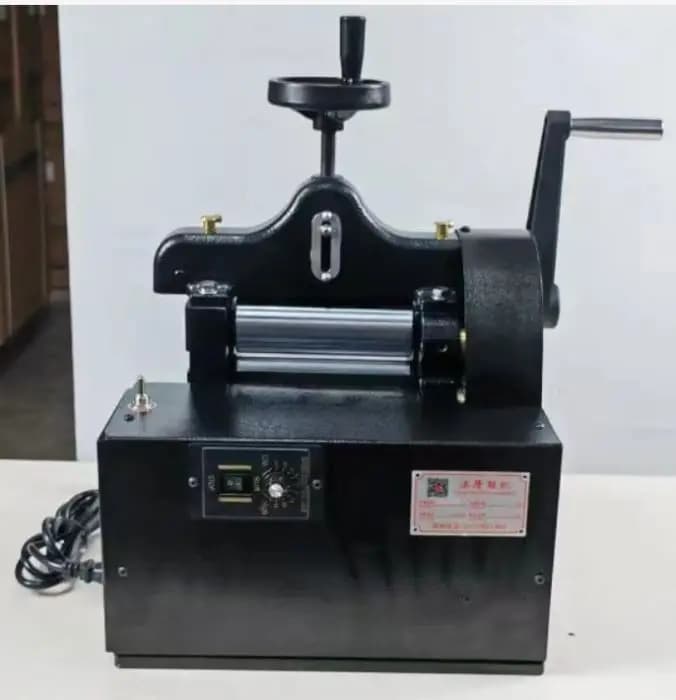 Electric Leather Thinning Machine Professional Plant Tanning Leather Processing Tool