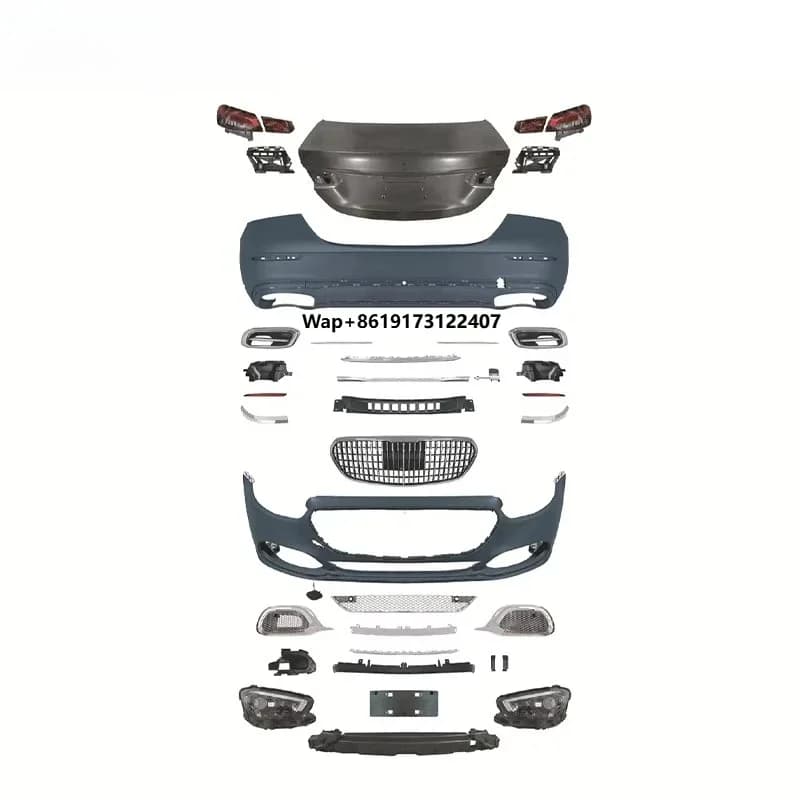 Body Kit Suitable for   E-Class213 Old Model Upgraded to New Executive  Version Car Accessories 16-23
