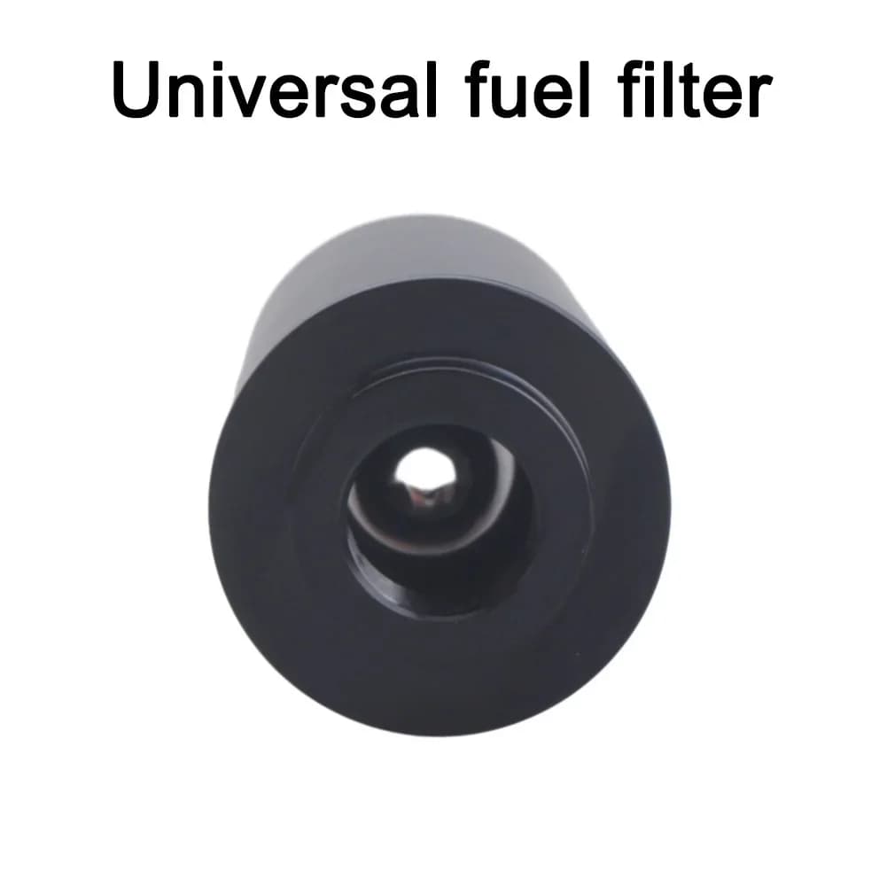 Aluminum Alloy Inline Fuel Filter with Stainless Steel Element Leak Proof Design for Cars Motorcycles and Marine Engines