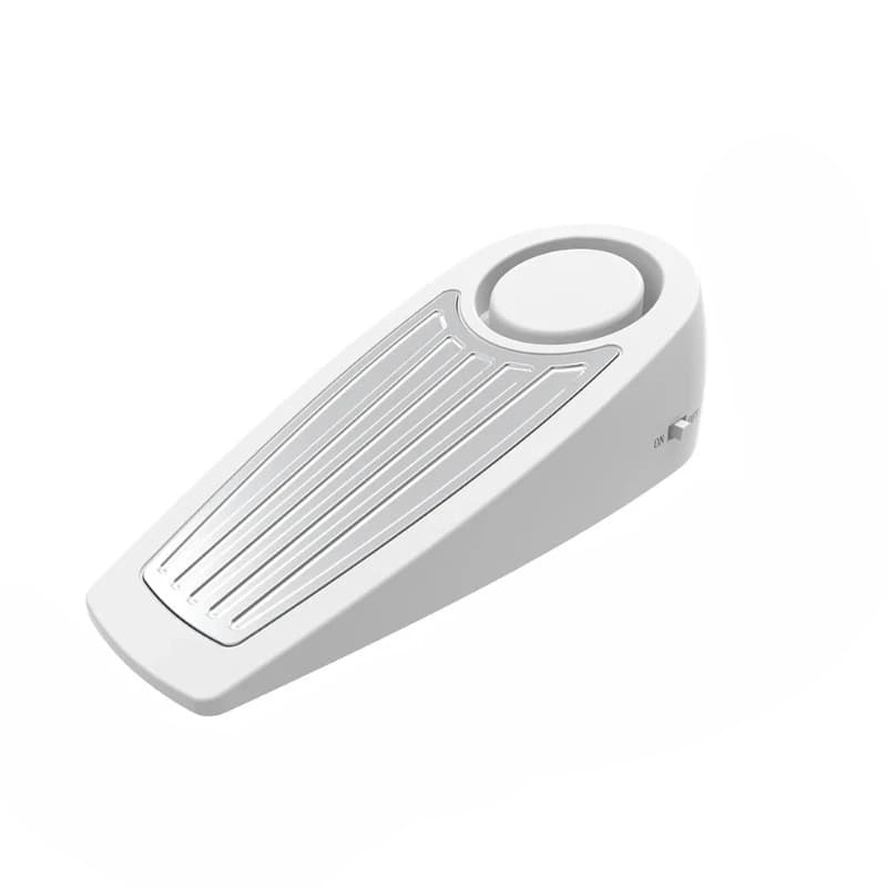 Wireless 120dB Door Stop Alarm Vibration Triggered Sensor Burglar Alarm Wedge Shaped Anti-theft Alarm Door For Hotel Home