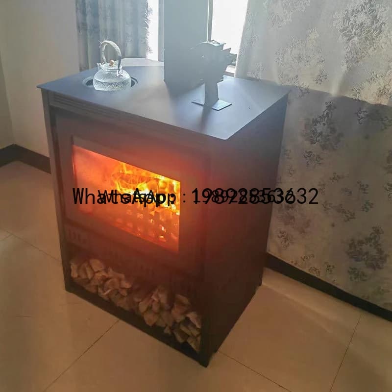 G1  Household Carbon Steel Fireplace Wood-Burning Heater for Homestays, Villas, and Living Rooms