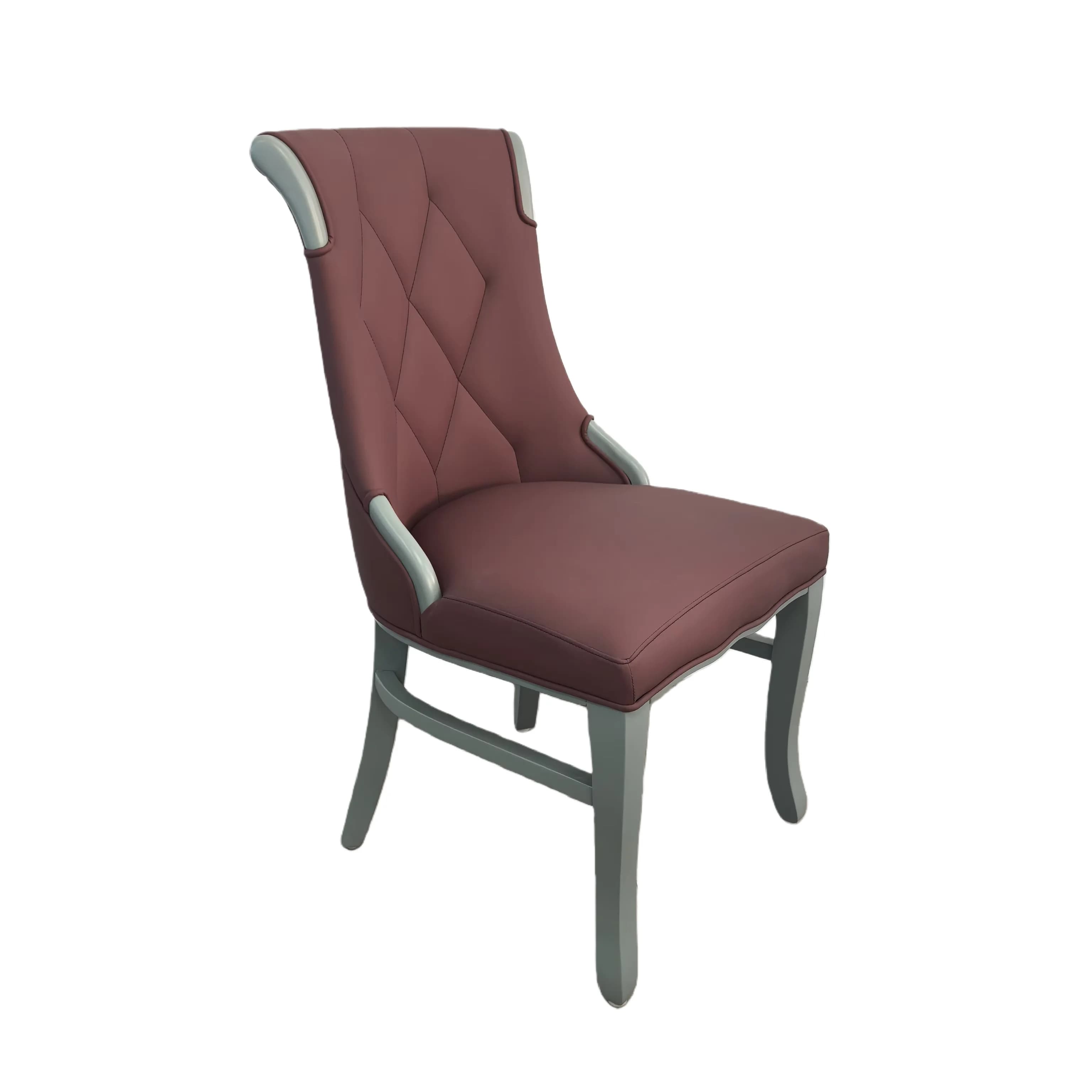 #Vintage Style Dinning Chair Wood Dining Chair Restaurant Black Solid Wood Dining Chairs