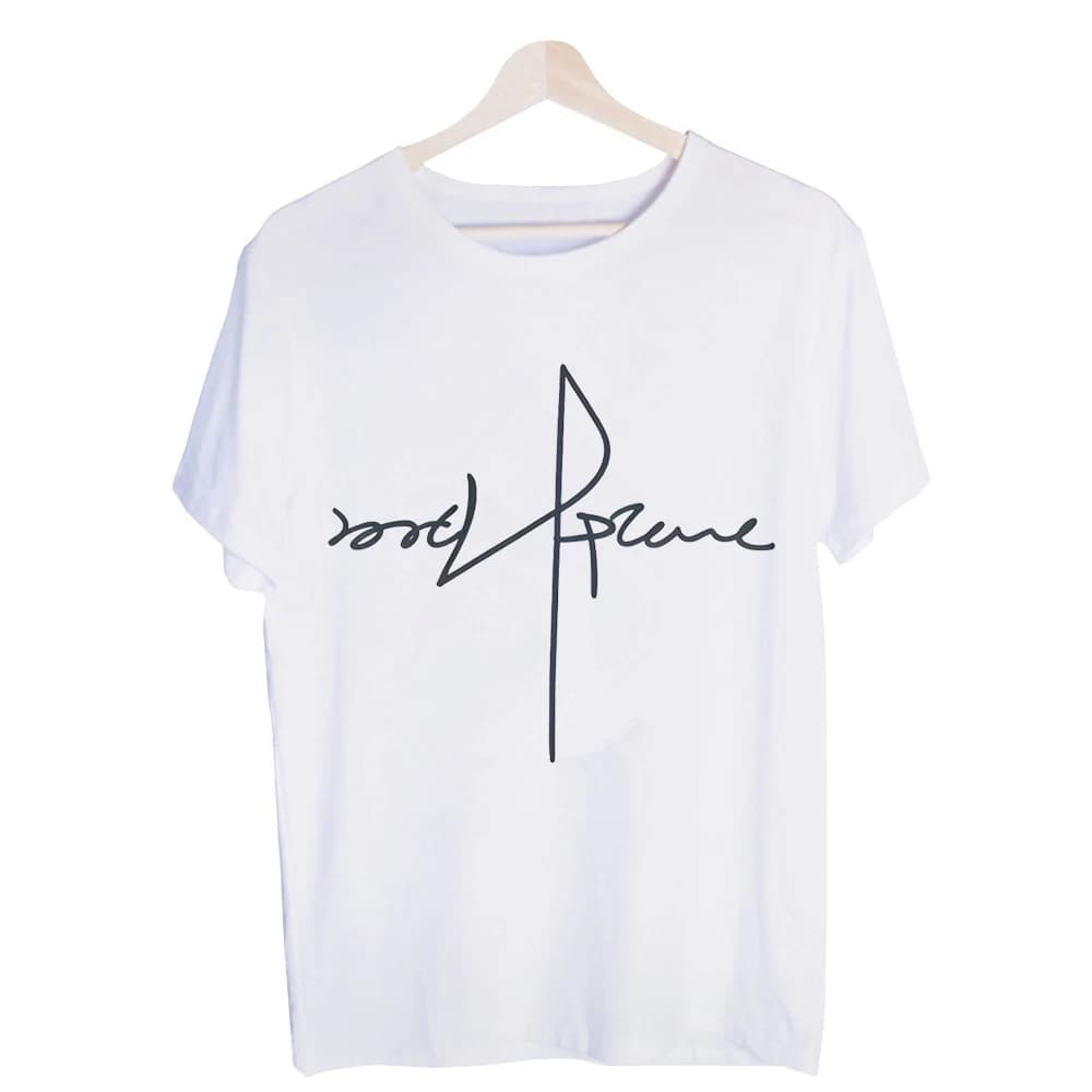 Men's Handwritten Text Graphic Tee, Short Sleeve Crew Neck T-Shirt for Casual Streetwear and Daily Outfits