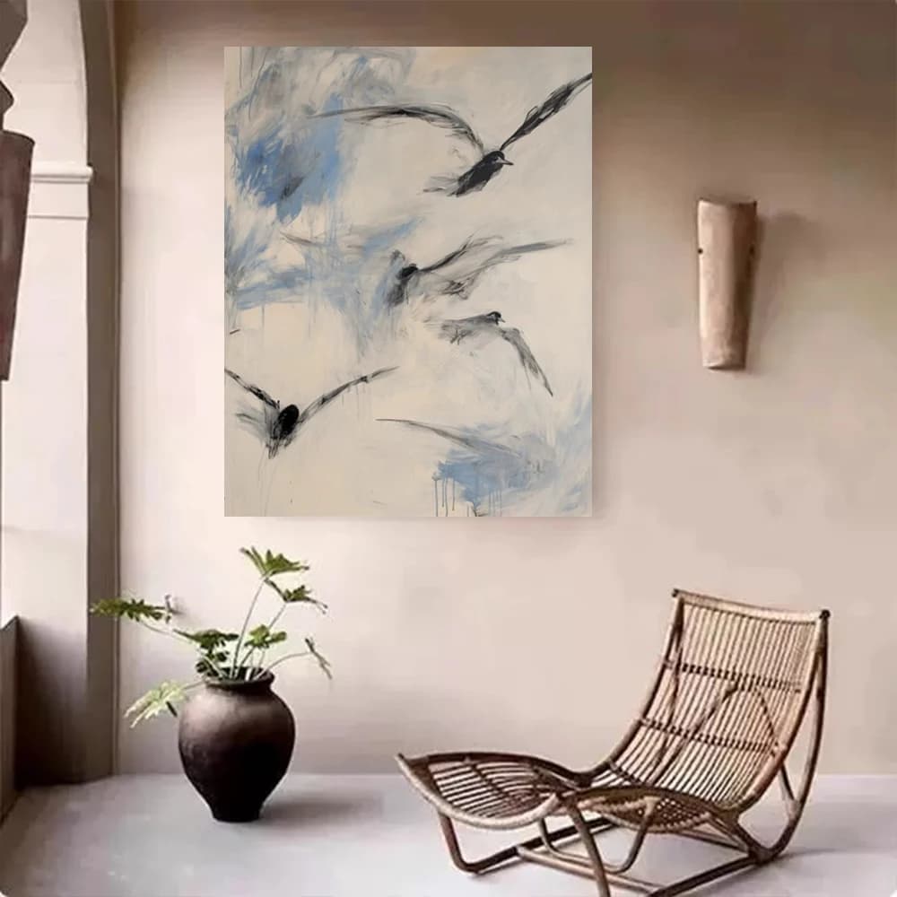 100% Handpainted Abstract Oil Painting Golden glitter Wall Art for Living Room Office Home Decor Beautiful canvas wall painting