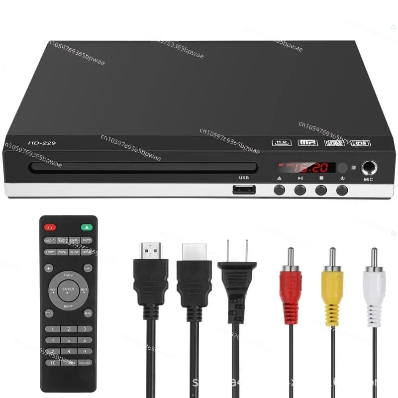 Household  Dvd  EVD Children's VCD High Definition Mini Cd Player