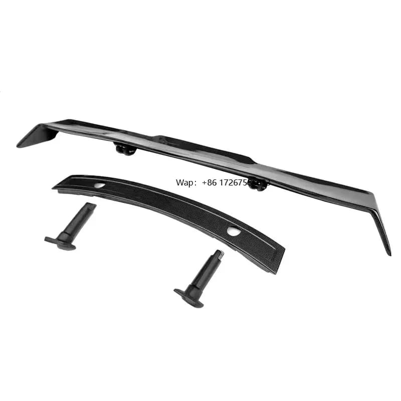 For R8 PPI Style Carbon Fiber Rear Wing Spoiler
