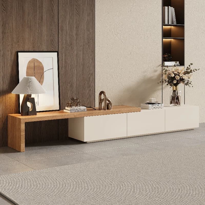 Modern simple tv stand Telescopic multi-functional Nordic apartment Tv cabinet save space meuble télé living room furniture