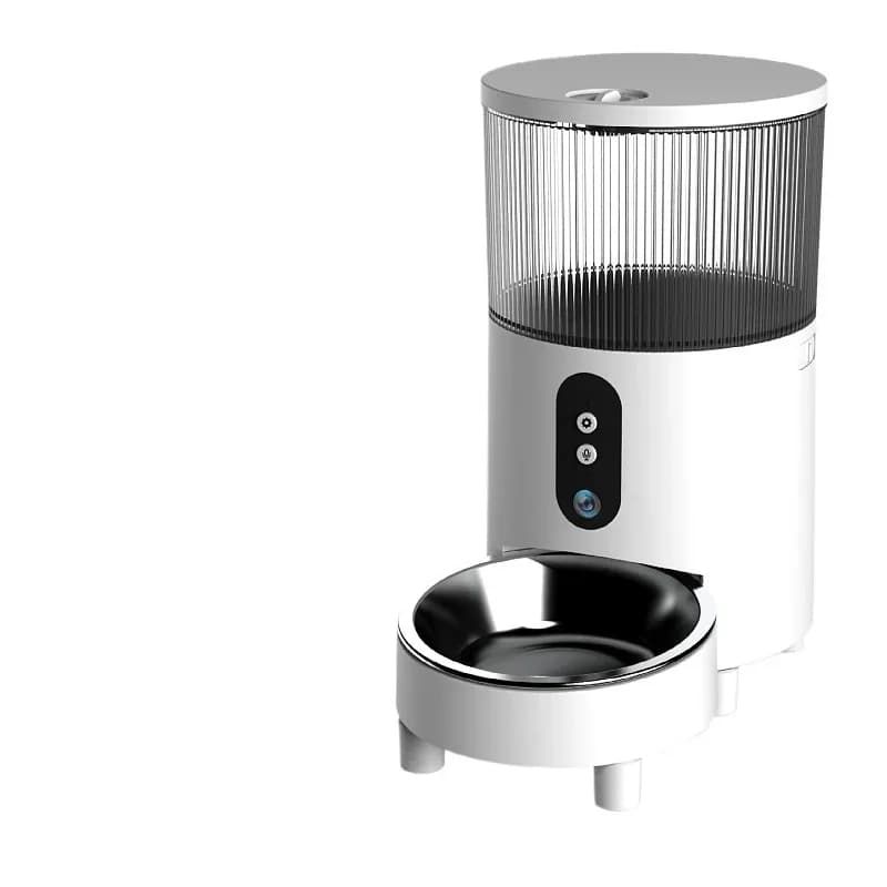 Pet intelligent feeder 3L visual grain bucket timed quantitative remote  automatic
