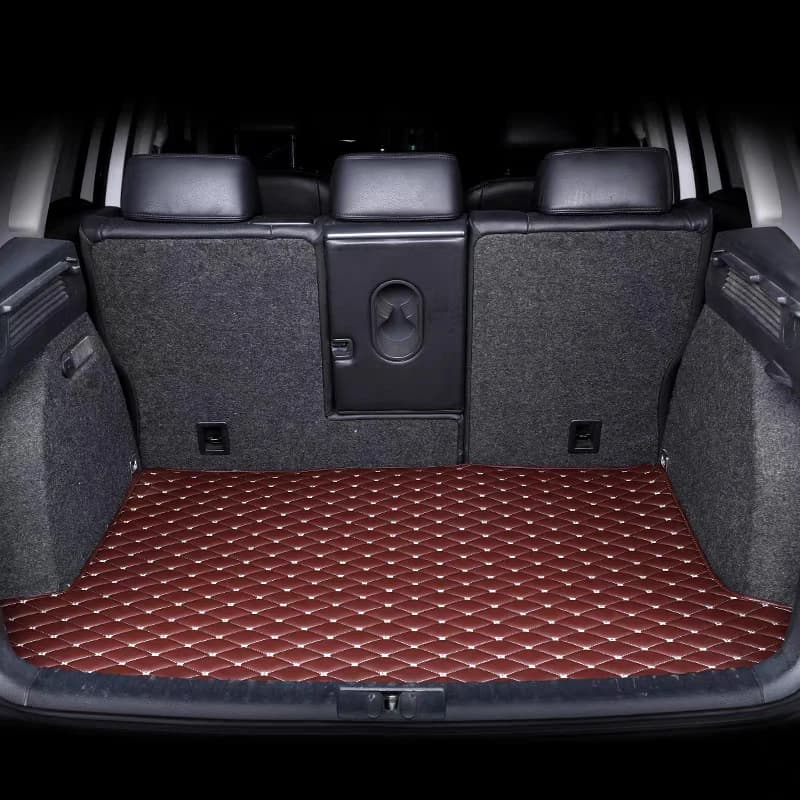 Durable Custom Leather Colorful Car Trunk Mat For Mercedes CLA X174 EV Shooting Brake Auto Carpet Interior Parts