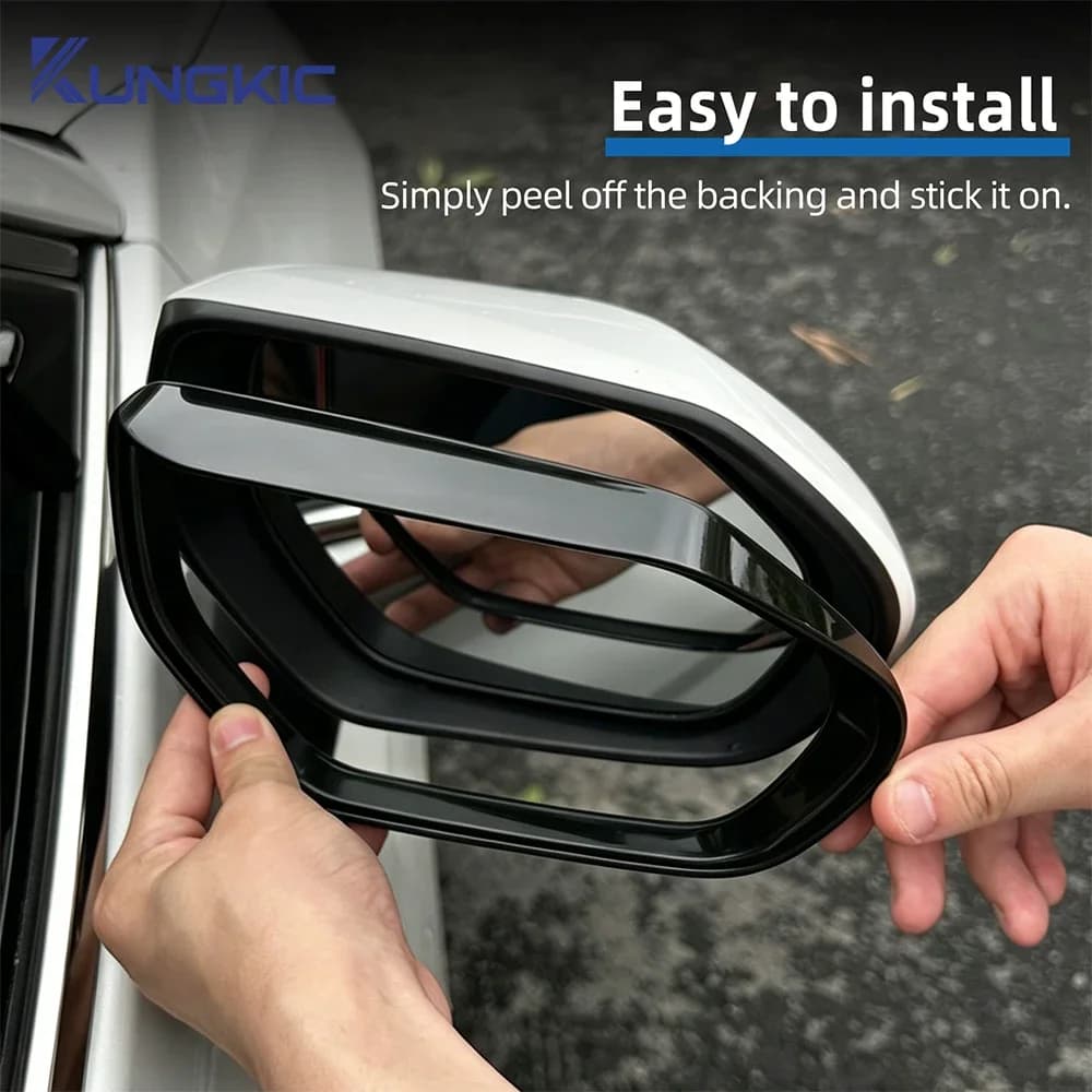 LHD For Toyota Camry 2025-2026 ABS Rearview Side Mirror Rain Visor Deflector Water Rain Guard Protector Car Accessories