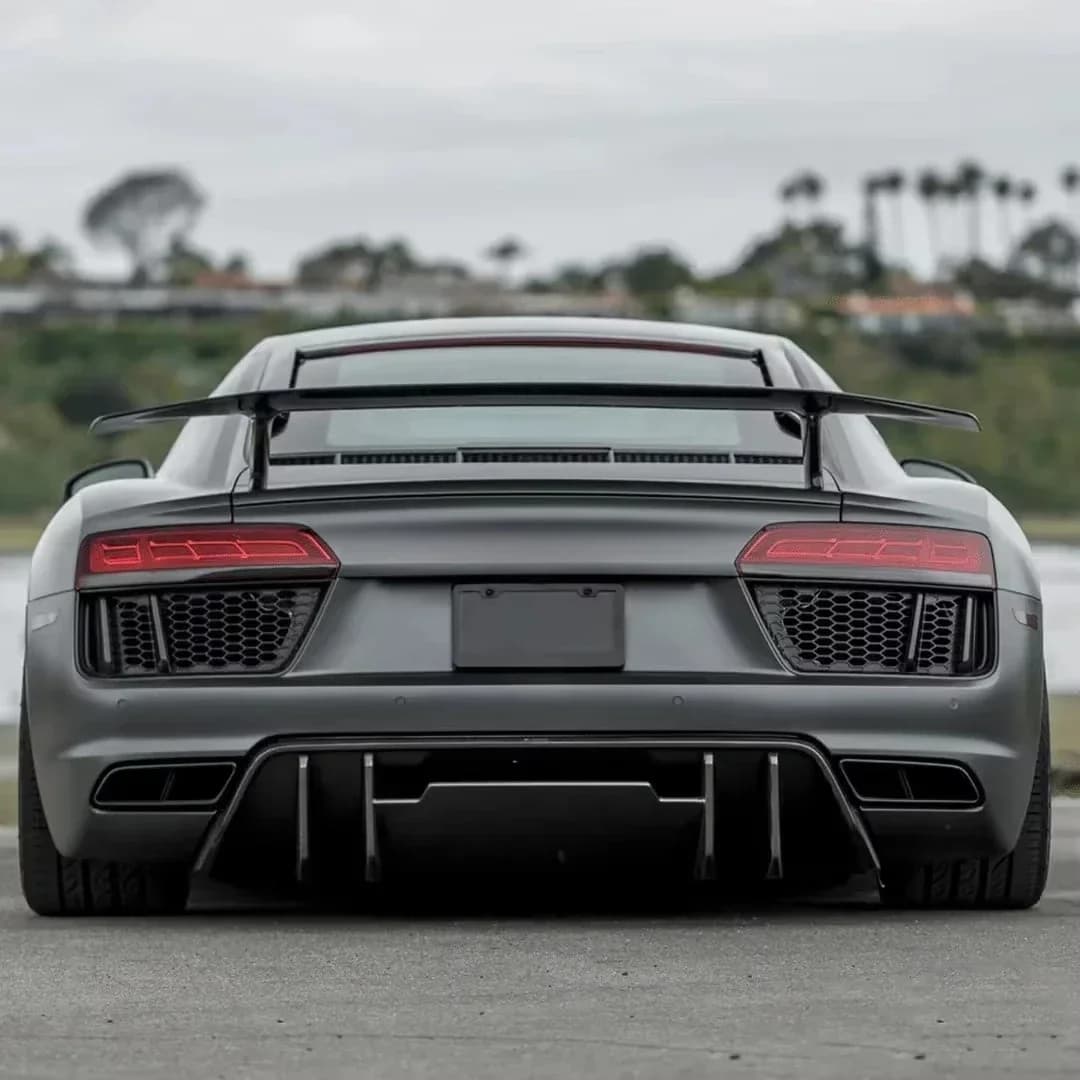 Full Dry Carbon Fiber Rear Diffuser 3K Twill Glossy