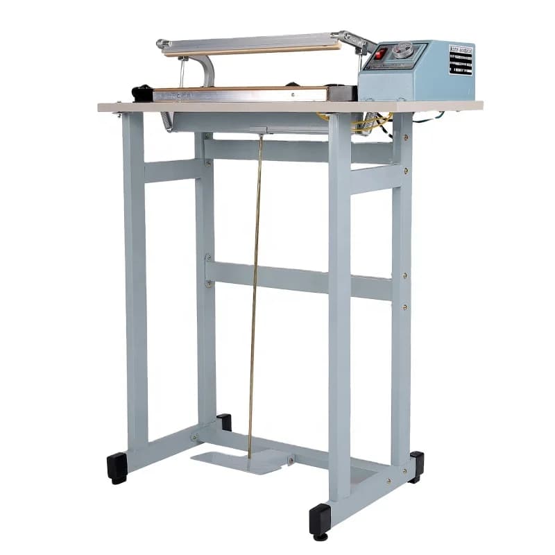 【Hot】DUOQI SFP-600 Iron Foot Pedal Enseal Sealer Bag Sealer Heat Sealer Semi-automatic Sealing Machine