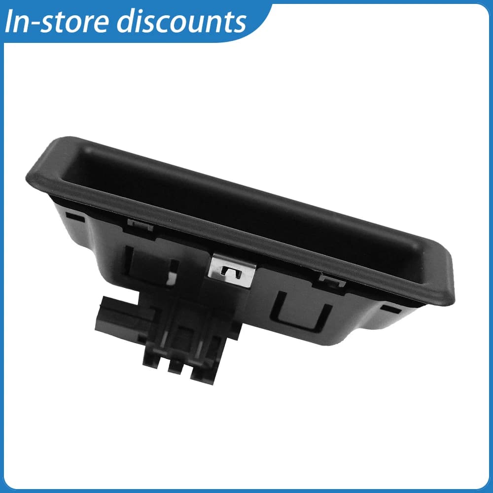 Premium Black Trunk Release Switch Tailgate Button for BMW E90 E60 E70 E82 E88, High Quality OEM Replacement Part 51247118158