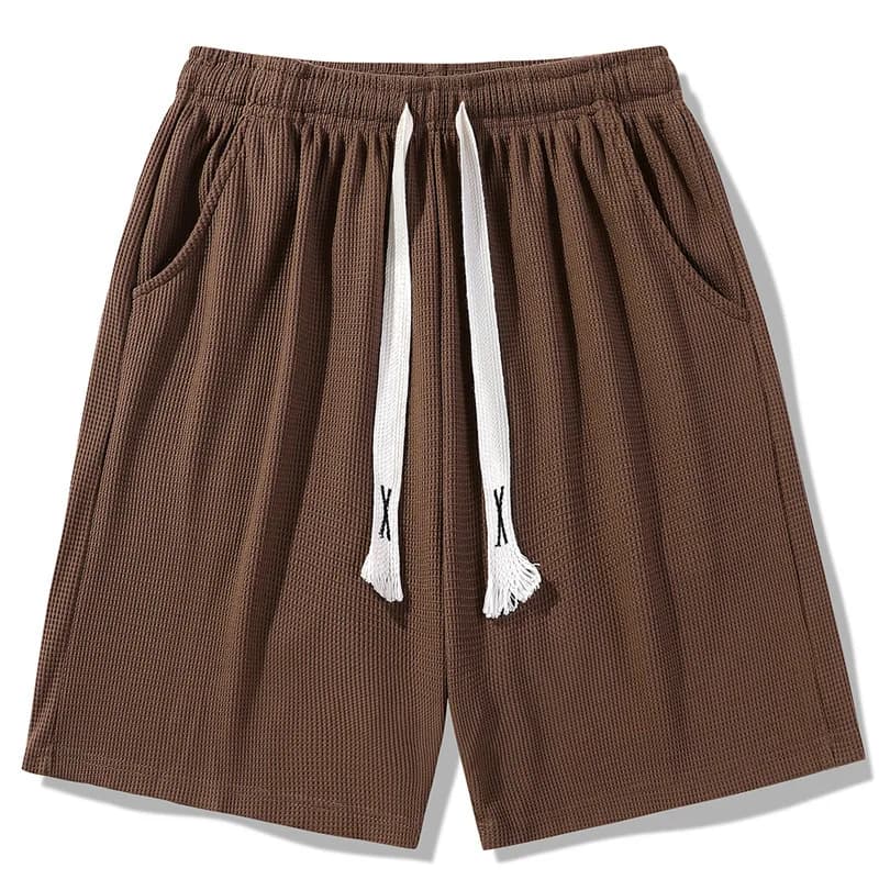 Men's Shorts  Solid Color Casual Sports Thin Men's Middle Pants Fashion