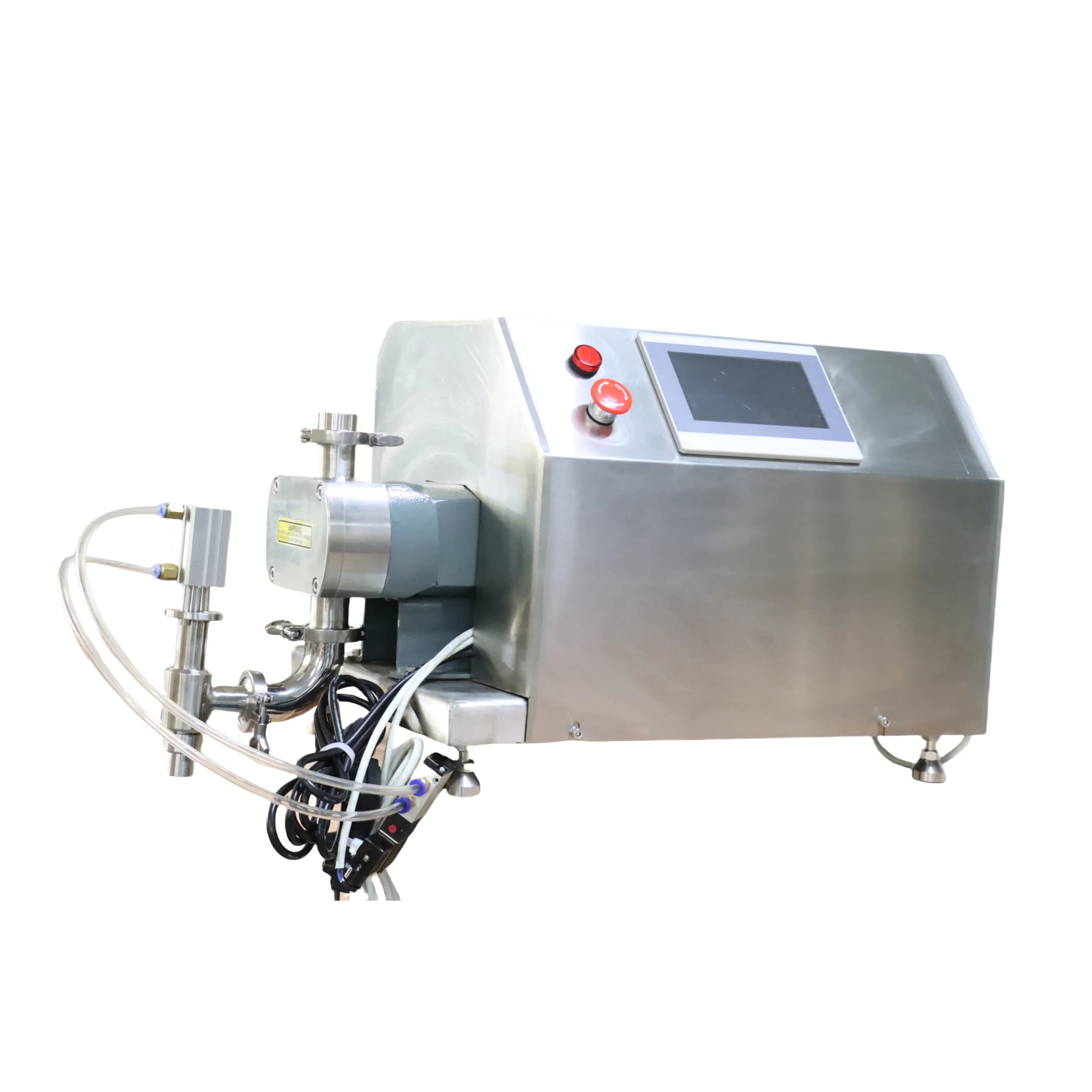 Stainless Steel Adjustable Speed Semi-Automatic Lobe Pump Viscous Liquid Honey Tomato Paste Yogurt Cosmetic Filling Machine