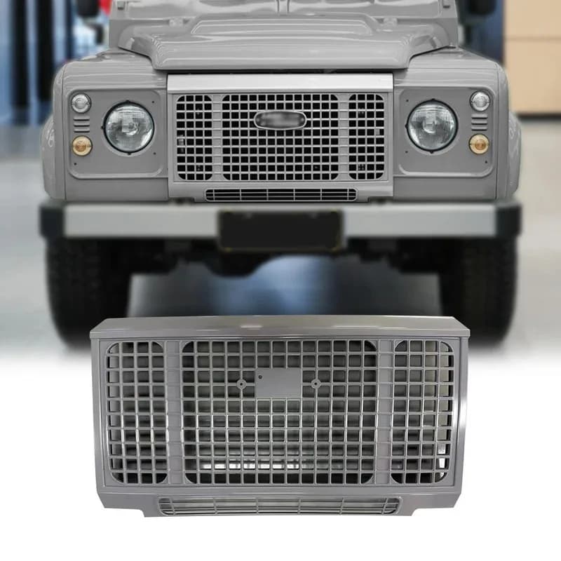 Front Middle ABS Auto Parts Car Styling Car Heritage Front Grille For Classic Land Rover Defender 90 110 Vehicle