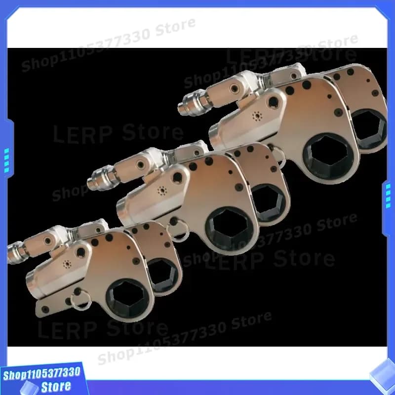 Heavy Duty Hydraulic Hollow Torque Wrench for High Speed Railway Contact Net Rod Installation Impact Resistant Tool for