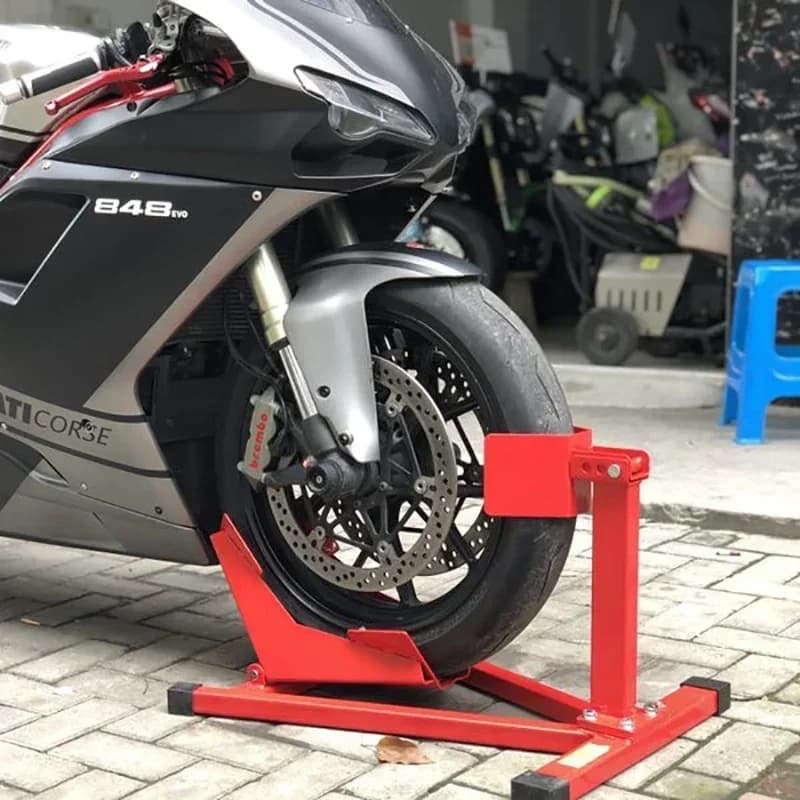 【Hot】Motorcycle repair front wheel support frame parking frame suitable