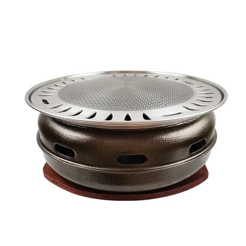 Large outdoor charcoal grill BBQ