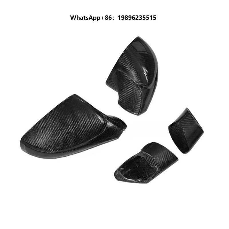 Style Real Carbon Fiber Materials Rear Mirror Modified Car Mirror Decoration Covers for 458