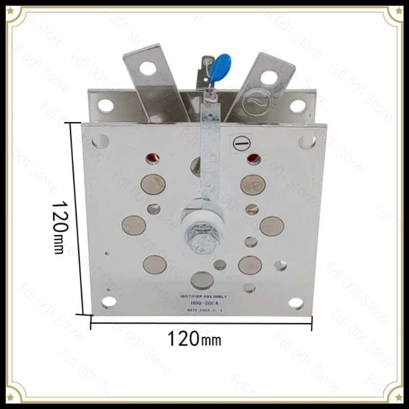 Charger Rectifier Bridge HDQ200AUQD300A100A400A Single Phase Welding Machine Aluminum Plate Rectifier Plate