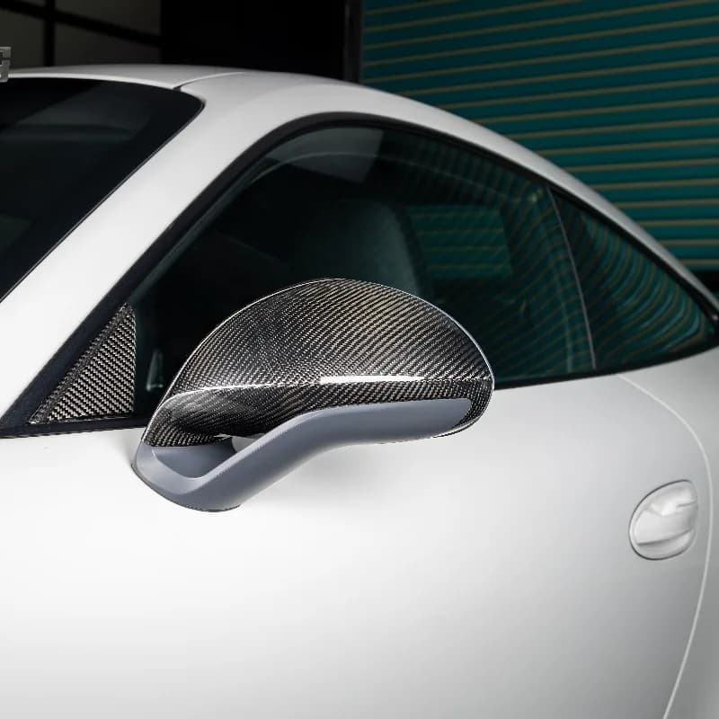 For Porsche 911 2012 2013 2014 2015 2016 2017 2018 2019 991 Upgraded Dry Carbon Fiber Mirror Cover Normal or Sport Style
