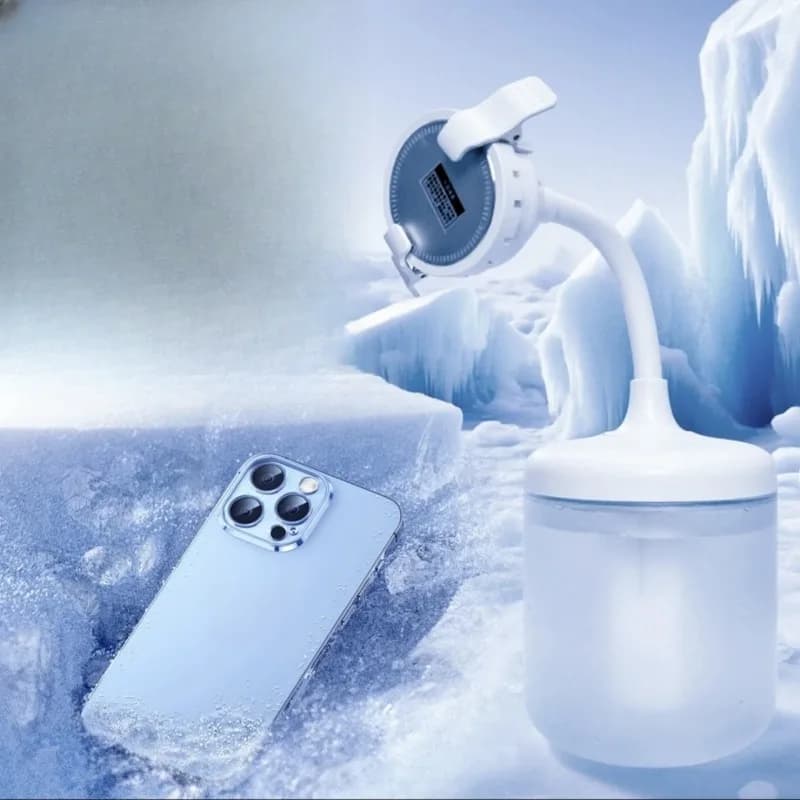 Mobile phone radiator water-cooled semiconductor cooling silent live broadcast universal cooling artifact magnetic suction