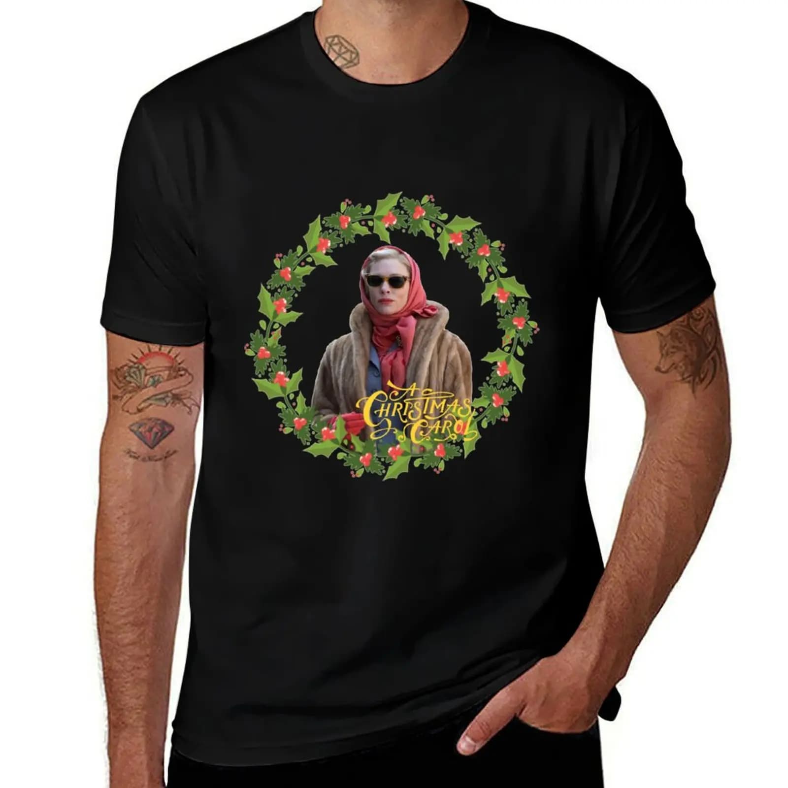 christmas carol T-Shirt Urban Style Print T-Shirt