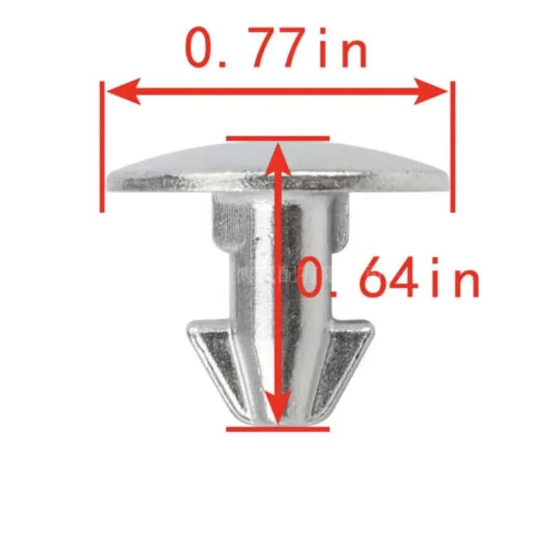 6Pcs/lot Engine Access Cover Pin/ Screw 90674TY2A01 90674-TY2-A01 for Honda Civic CRV Accord 2014-2020