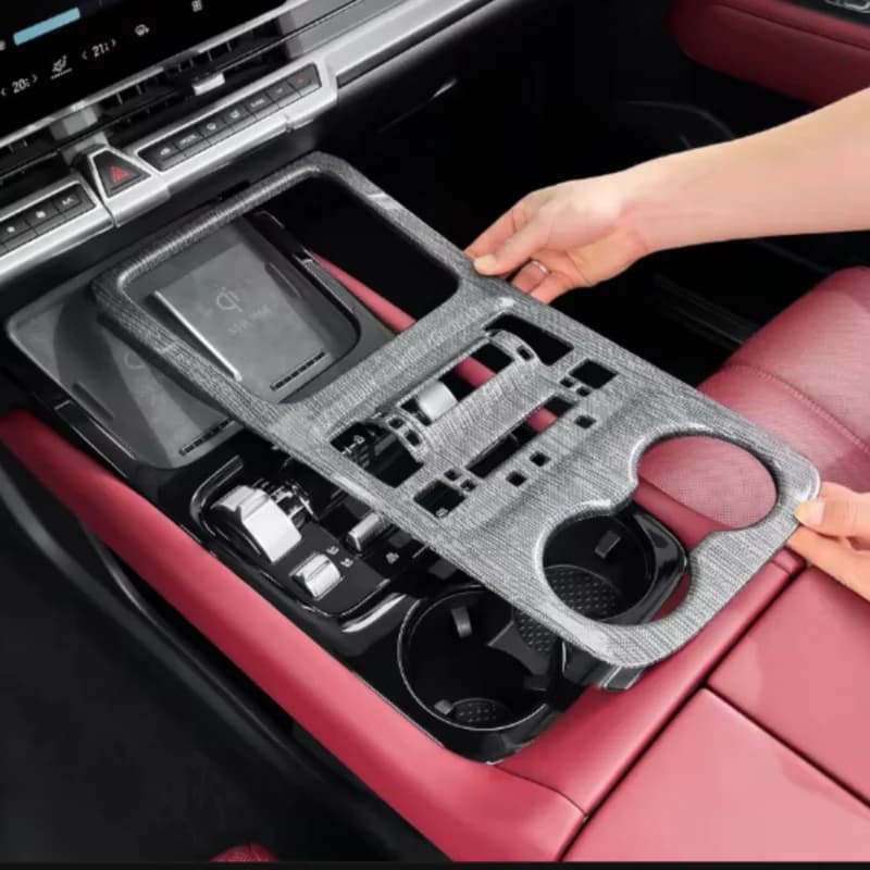 For Great Wall Tank 400 2026-2027 central control shift panel decorative frame protective ABS interior modification accessories