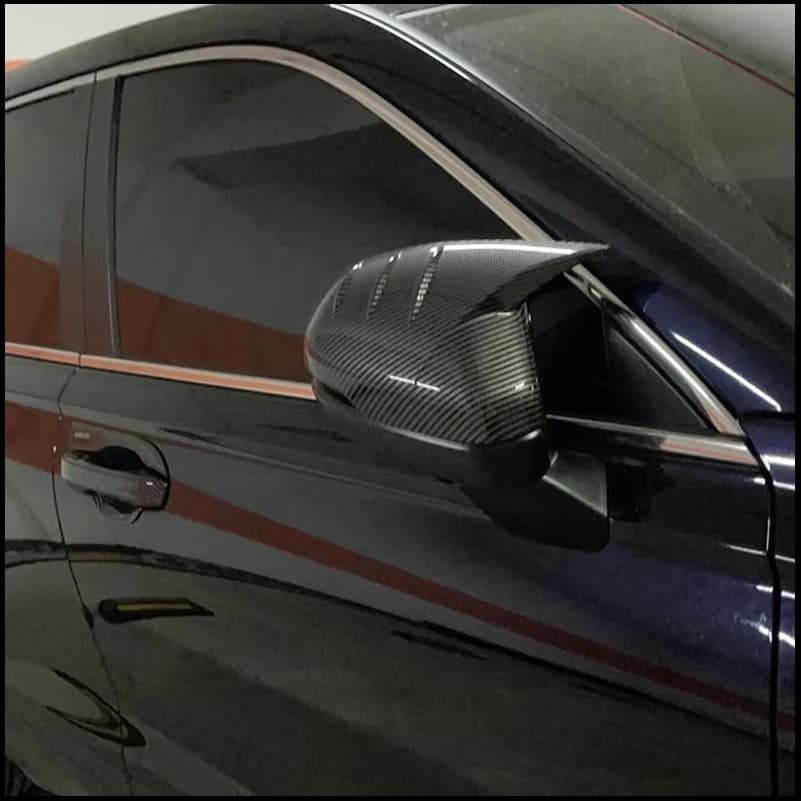 Car Styling For Honda HR-V HRV 2021 2022 Rearview Mirror Cover Trim Caps With Horn Decorate Auto Accessories