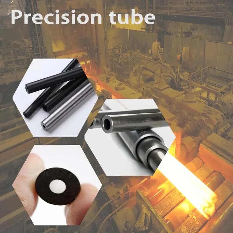 16*762 high precison steel tube material 4140 42crmo alloy steel mirror inside