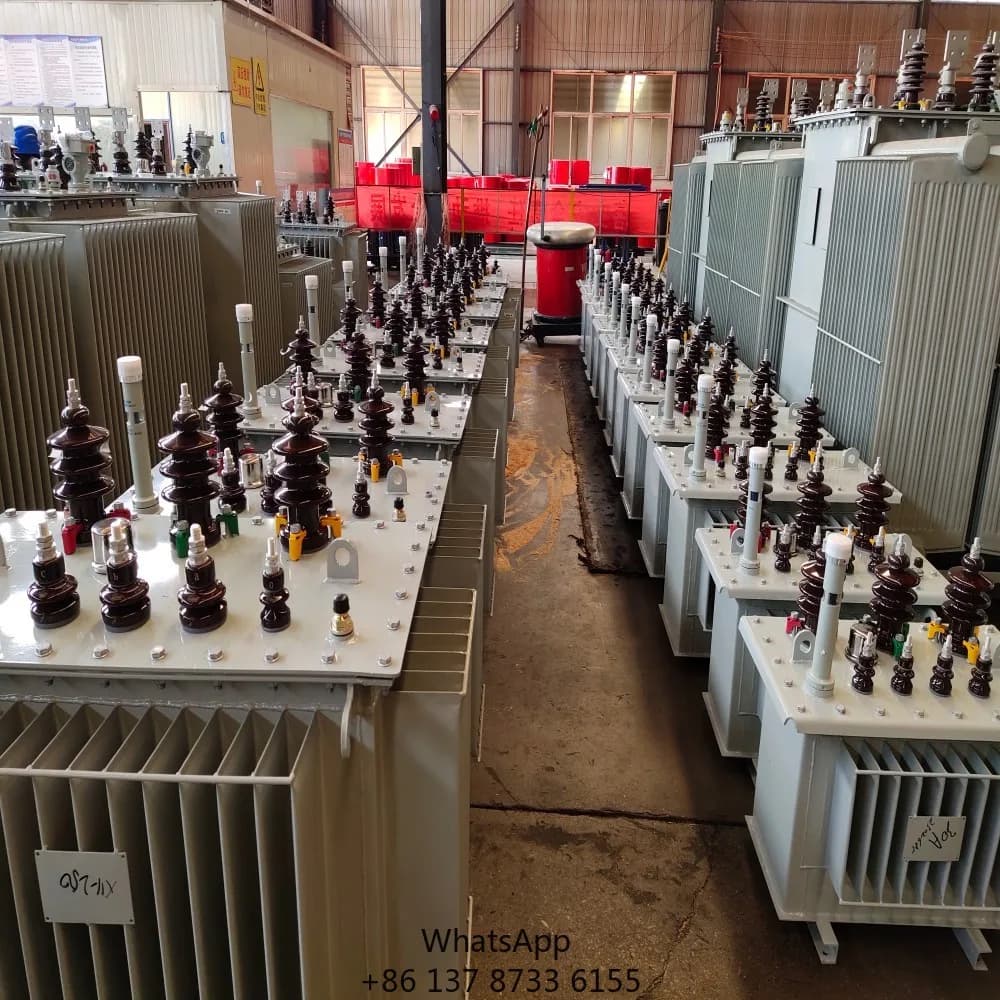 UL/CUL Certification 50/60HZ 10KV 20KV 35KV 3/Three Phase 50KVA Oil-Immersed Transformer For Industrial