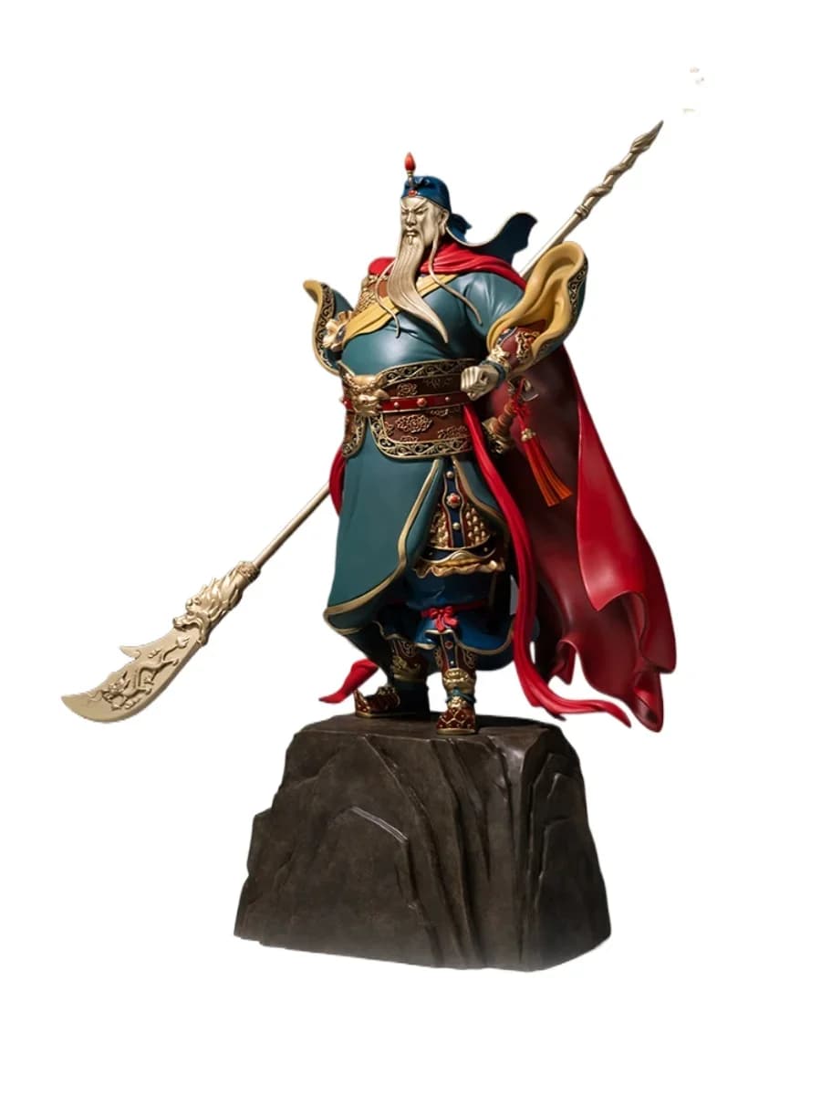 Zhiyong Shuangquan Limited Desktop Copper Guan Gong Ornament, Crafts